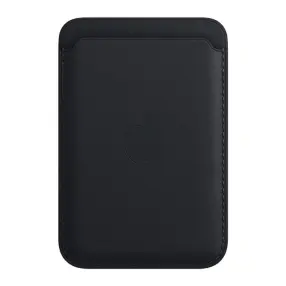 Чехол для телефона APPLE iPhone Leather Wallet with MagSafe - Midnight (MM0Y3ZM/A)