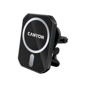 Автомобильный держатель CANYON Magnetic car holder and wireless charger 15W CNE-CCA15B01
