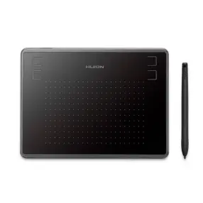Графический планшет HUION H430P, 5080 lpi, Чувствительность к нажатию 8192, Интерфейс USB, 121,9*76,2 мм. (4,8"х3"), Чёрный