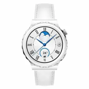 Смарт часы HUAWEI Watch GT 3 Pro 42mm White Leather Strap