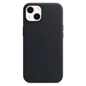 Чехол для телефона APPLE iPhone 13 Leather Case with MagSafe - Midnight (MM183ZM/A)
