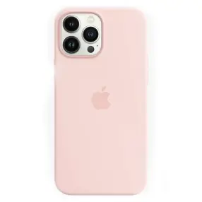 Чехол для телефона APPLE iPhone 13 Pro Max Silicone Case with MagSafe – Chalk Pink (MM2R3ZM/A)