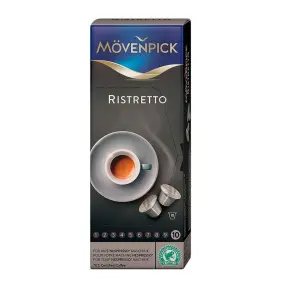 Капсулы для кофемашины Nespresso Movenpick  Ristretto 10 капсул