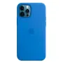 Чехол для телефона APPLE iPhone 12 PRO Max Silicone Case with MagSafe - Capri Blue (MK043ZM/A)(0)
