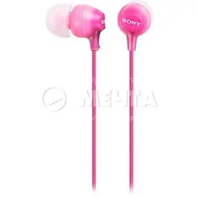 Наушники + микрофон SONY MDR EX 15 AP (pink)