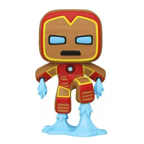 Фигурка Персонажей FUNKO POP! Bobble Marvel Holiday Gingerbread Iron Man 50658
