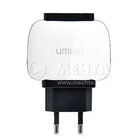 Автомобильное зар. устройство UMIQU Dual USB Car Charger 2A, 2*USB (UQ-CO51-MICROUSB)(0)