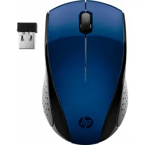 Мышка HP 220 синяя (7KX11AA)