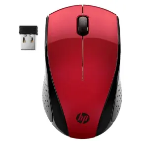 Мышка HP 220 Красная (7KX10AA)