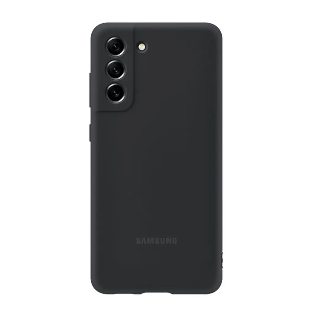 Чехол для телефона SAMSUNG Silicone Cover S21 FE dark gray (EF-PG990TBEGRU)