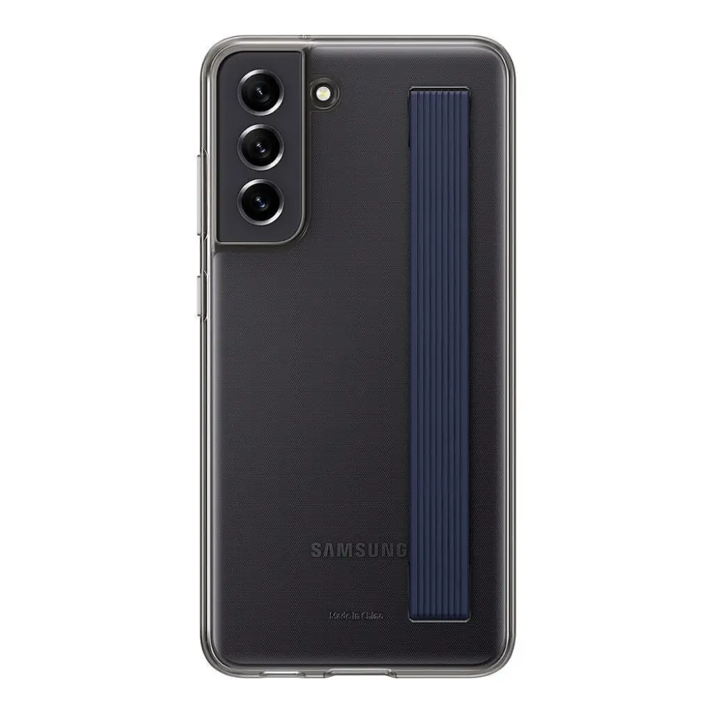 Чехол для телефона SAMSUNG Slim Strap Cover S21 FE dark gray (EF-XG990CBEGRU)