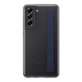Чехол для телефона SAMSUNG Slim Strap Cover S21 FE dark gray (EF-XG990CBEGRU)