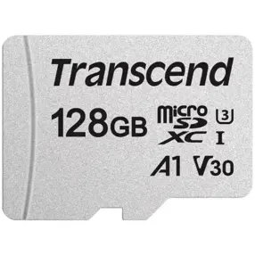 Карта памяти TRANSCEND MicroSD 128GB (TS128GUSD300S) U3