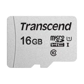 Карта памяти TRANSCEND MicroSD 16GB (TS16GUSD300S) U1