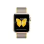 Смарт часы APPLE Watch Series 2  38mm Gold Aluminium Case with Yellow/Light Grey Woven Nylon Band  Model A1757 MNP32GK/A(0)