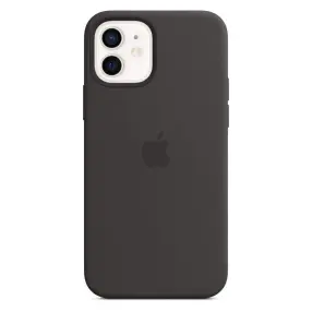 Чехол для телефона APPLE iPhone 12/12Pro Silicone Case with MagSafe - Black (MHL73ZM/A)(0)