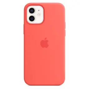 Чехол для телефона APPLE iPhone 12/12Pro Silicone Case with MagSafe - Pink Citrus (MHL03ZM/A)(0)