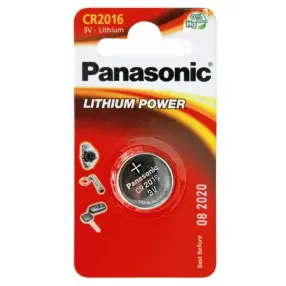 Батарейка PANASONIC CR 2016EL/1B