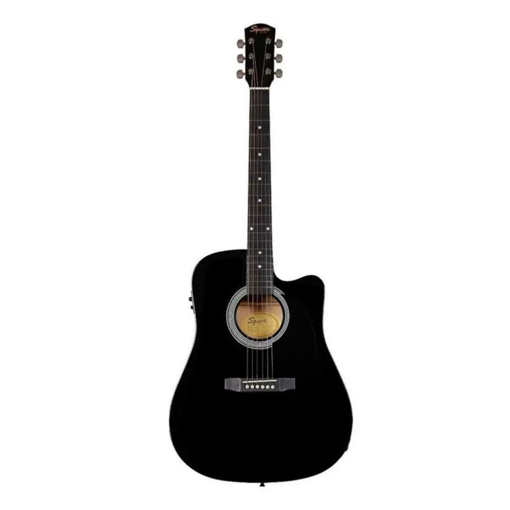 Акустическая гитара SQUIER SA-105CE (black)