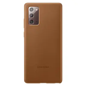 Чехол для телефона SAMSUNG Leather Cover N 980 brown (EF-VN980LAEGRU)(0)