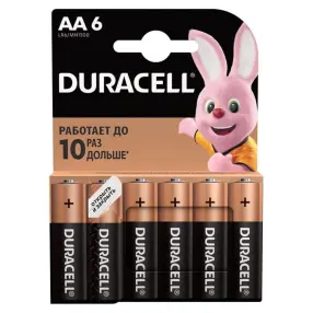 Батарейка DURACELL AA (6шт)