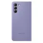 Чехол для телефона SAMSUNG Smart Clear View Cover (S21) violet (EF-ZG991CVEGRU)(1)