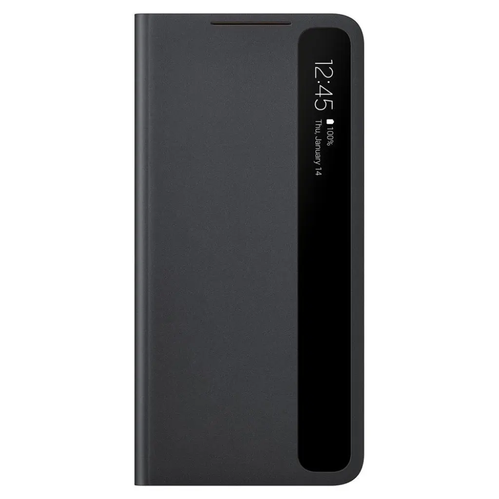 Чехол для телефона SAMSUNG Smart Clear View Cover (S21+) black (EF-ZG996CBEGRU)