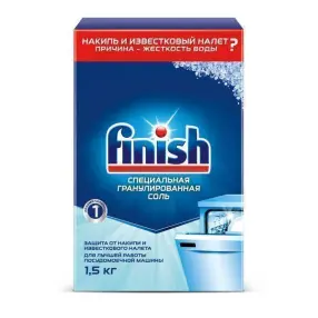 Соль CALGONIT FINISH 1,5кг для посудомоечных машин