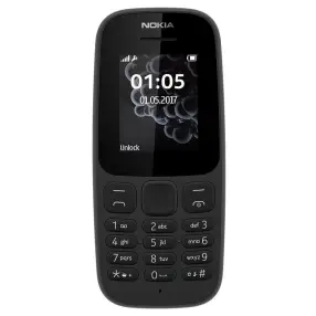 Телефон сотовый NOKIA 105 (Черный)(0)