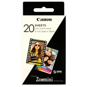 Пленка для моментальных снимков CANON Zoemini Zink (ZP-2030-20) 20 sheets
