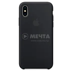 Чехол для телефона APPLE iPhone X Silicone Case - Black MQT12ZM/A(0)
