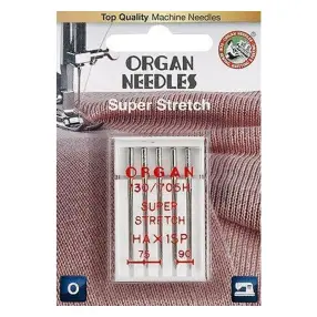 Иглы ORGAN Super Stretch 5/75-90  Blister