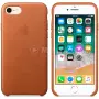 Чехол для телефона APPLE iPhone 8 / 7 Leather Case - Saddle Brown (ZKMQH72ZMA)(1)