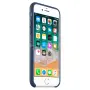 Чехол для телефона APPLE iPhone 8 / 7 Leather Case - Midnight Blue (MQH82ZM/A)(2)