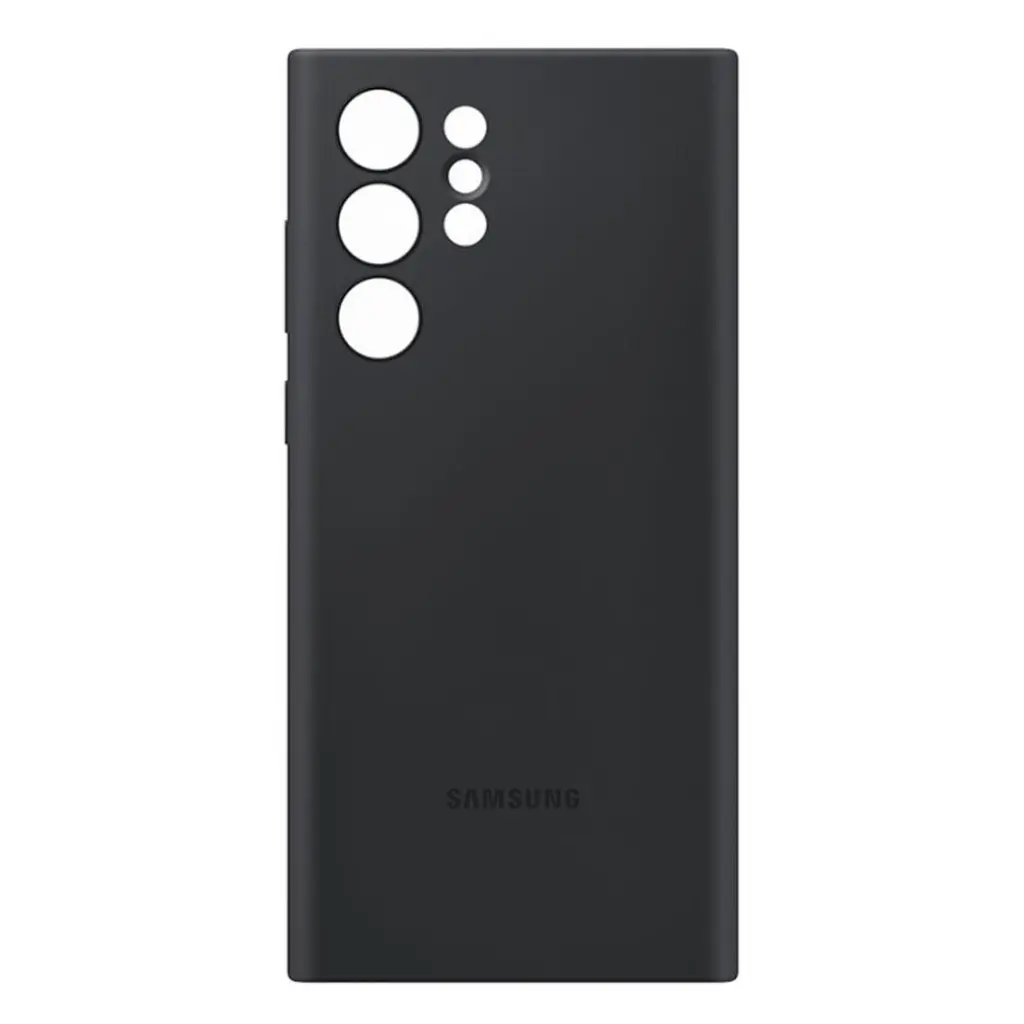 Чехол для телефона SAMSUNG Silicone Cover (S22 Ultra) black (EF-PS908TBEGRU)