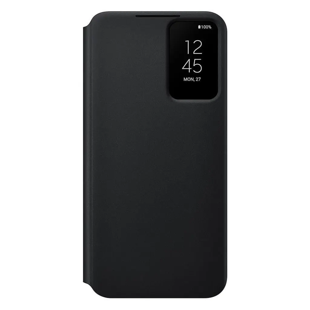 Чехол для телефона SAMSUNG Smart Clear View Cover (S22+) black (EF-ZS906CBEGRU)