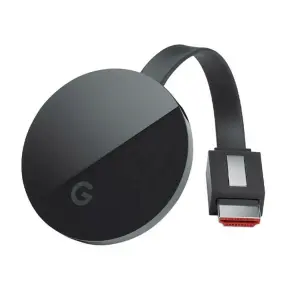 Приставка телевизионная GOOGLE Chromecast Ultra (black)