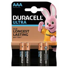 Батарейка DURACELL AAA Ultra 4шт