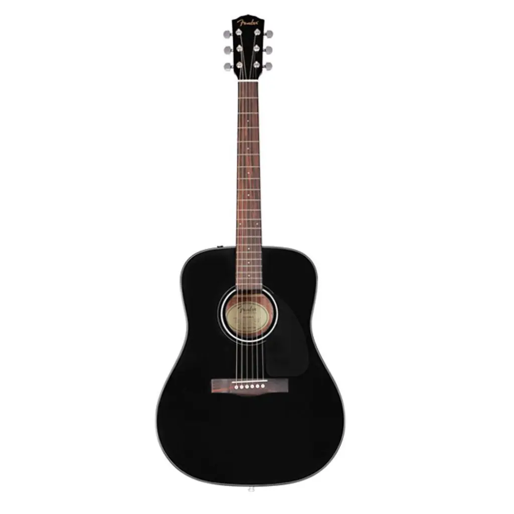 Акустическая гитара FENDER CD60 Dread V3 DS. Blk WN 097-0110-506