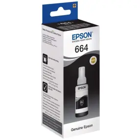 Картридж EPSON C13T66414A Black чернила для L100 70ml