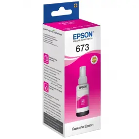 Картридж EPSON C13T67334A Magenta чернила для L800 70ml