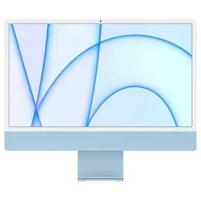 Моноблок мультимедийный APPLE iMac 24 2021 Blue (MGPK3) 23.5 Retina 4.5K/Apple M1 8-Core 3.2 Ghz/8/SSD256/M1 8-Core/MacOS
