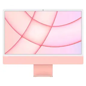 Моноблок мультимедийный APPLE iMac 24 2021 Pink (MGPM3) 23.5 Retina 4.5K/Apple M1 8-Core 3.2 Ghz/8/SSD256/M1 8-Core/MacOS