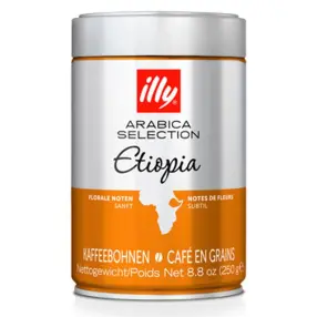 Кофе в зернах ILLY Monoarabica Ethiopia 250 г. ж. б.