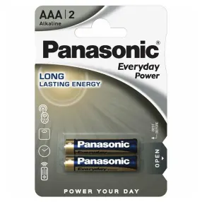 Батарейка PANASONIC LR03 REE/2BP Every Day тип AAA