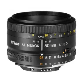 Объектив для фотоаппарата NIKON AF Nikkor 50mm f/1.8D