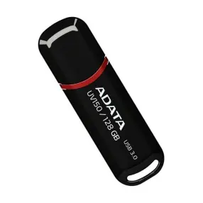 Накопитель ADATA DashDrive UV150,128GB, UFD 3.0, Black (AUV150-128G-RBK) 
