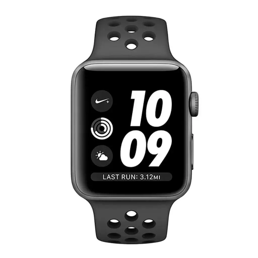 Смарт часы APPLE Watch Nike+ Series 3 GPS 42mm Space Grey Aluminium Case with Anthracite/Black Nike Sport Band (MTF42GK/A)