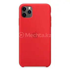 Чехол для телефона APPLE iPhone 11 PRO Max Silicone Case - (PRODUCT)RED (MWYV2ZM/A)(0)