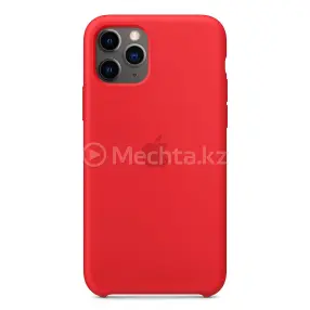 Чехол для телефона APPLE iPhone 11 PRO Silicone Case - (PRODUCT)RED (MWYH2ZM/A/A)(0)
